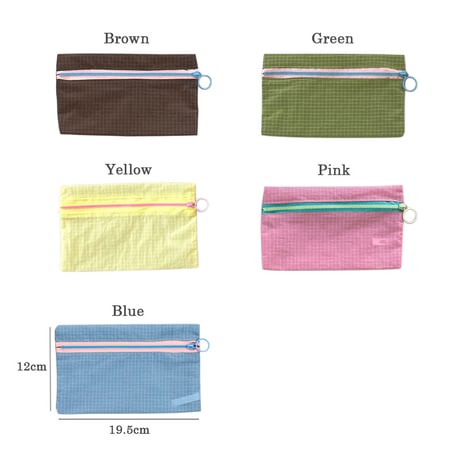 pouch-03005 RIPSTOP NYLON Multi Pouch / Pen Case