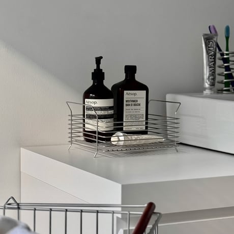 basket-03145　Stainless Stacking Basket