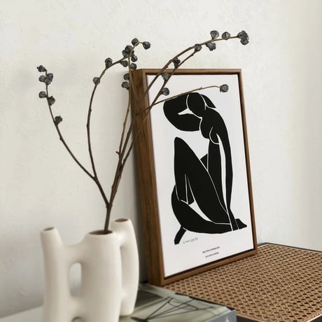 poster-03020　Henri Matisse Blue Nude Art Poster Framed 40×30
