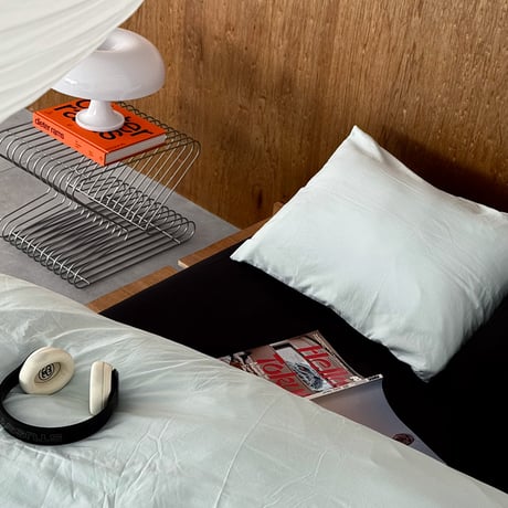 beddingsets-03162　light blue×black Bedding Sets