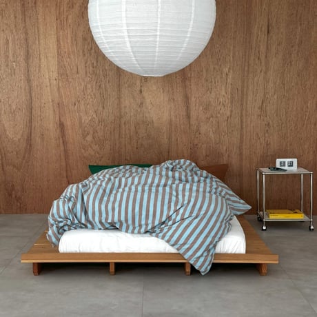 beddingsets-03108　Stripe×Green×Brown Bedding Sets