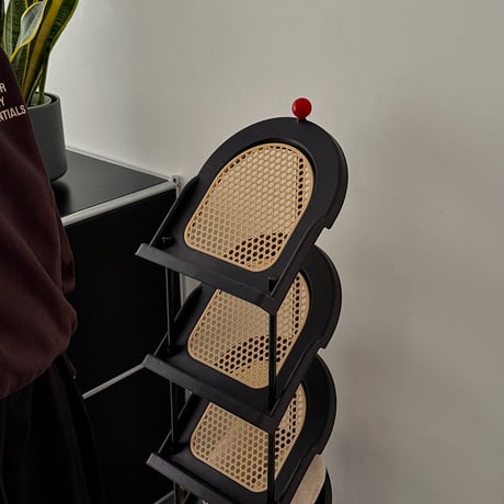 rack-03117　Rattan Shoes  Rack