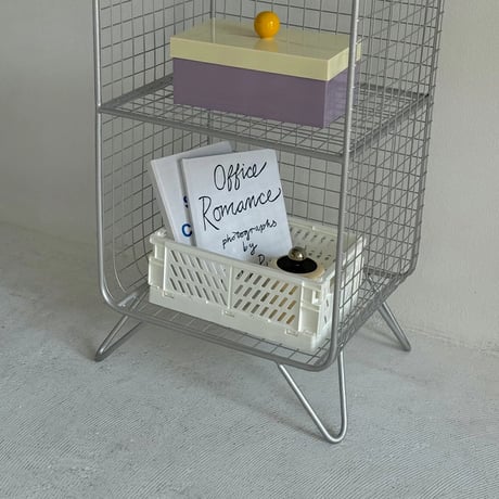 box-03043　Pale Color Crate Foldable Storage Box