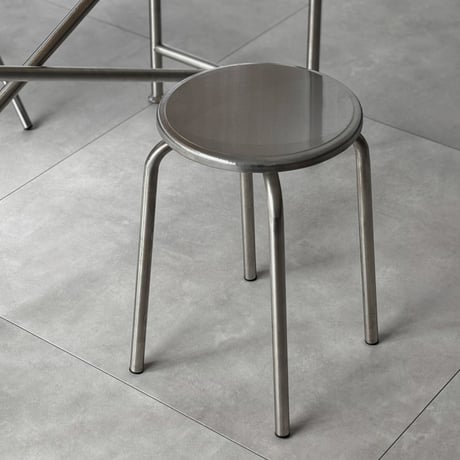 stool-03017　Stainless Steel Round Stool
