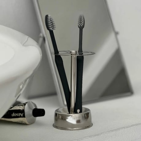 oralcare-03006　Stainless Steel Toothbrush Stand