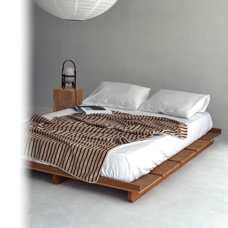 blanket-03055　Striped Blanket 200×105