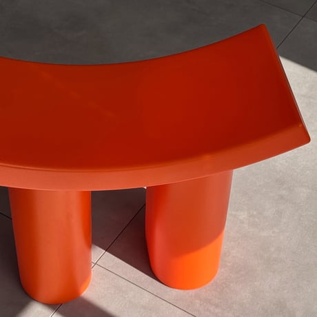 stool-03068　Curve Design Color Stool Side Table