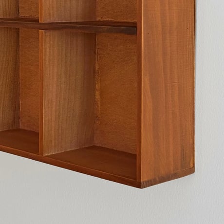 wallrack-03052　Natural Wood Wall Shelf 82×33