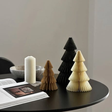 tree-03003　3Color Craft Accordion Paper Tree