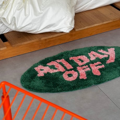 mat-03109　All DAY OFF Rug 40x70