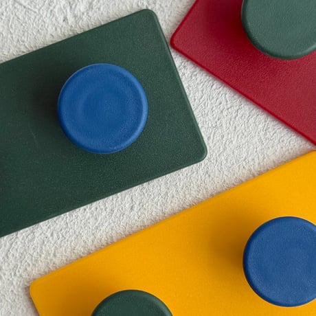 wall-03111　Block Color Wall Hook 4piece Set