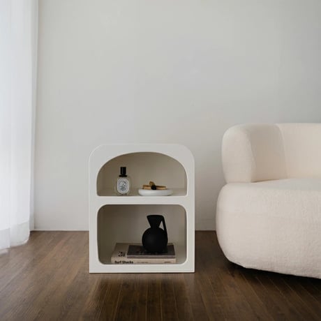 shelf-03018　Square-Shaped Shelf Side Table