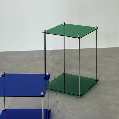 rack-03092　Color Acrylic Square Type Module Shelf