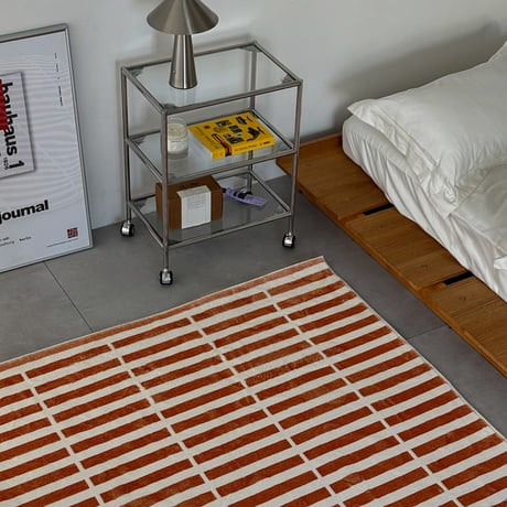 rug-03095　Tile Pattern Rug 120×160cm