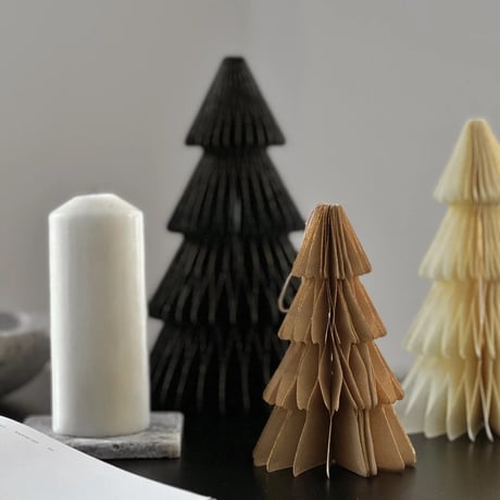tree-03003　3Color Craft Accordion Paper Tree