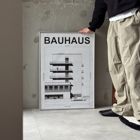 poster-03152　BAUHAUS Dessau Drawing Art Poster 70×50cm