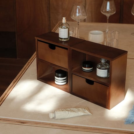 rack-03127　Natural Wood Compact Display Rack