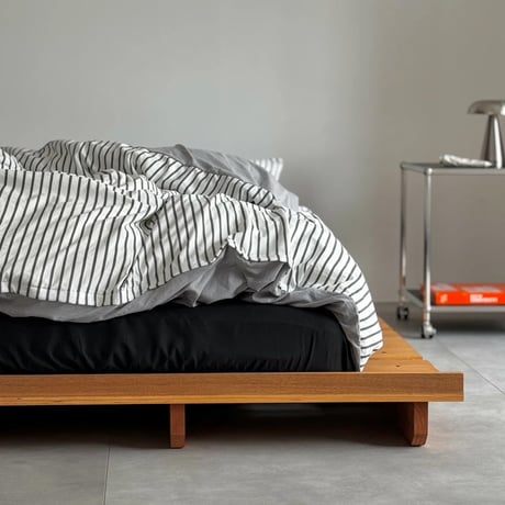 beddingsets-03107　Black×White Stripe Bedding Sets