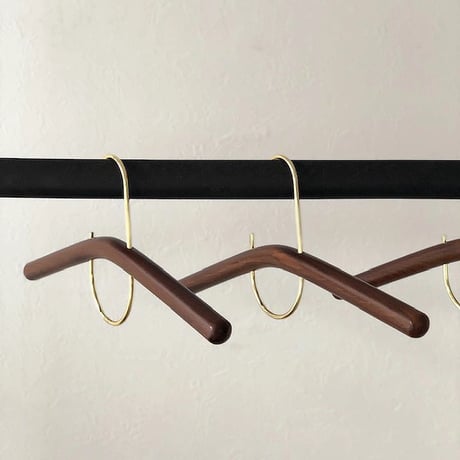 wall-03061　C Curve Wood Hanger