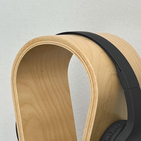lifestyle-03012　Plywood Headphone Stand