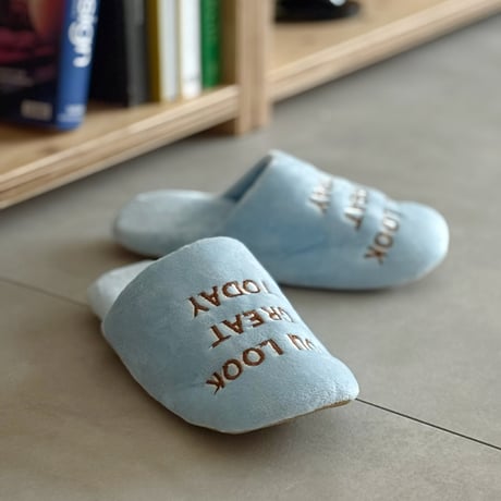 slipper-03010　YOU LOOK GREAT TODAY Room Shoes Slippers