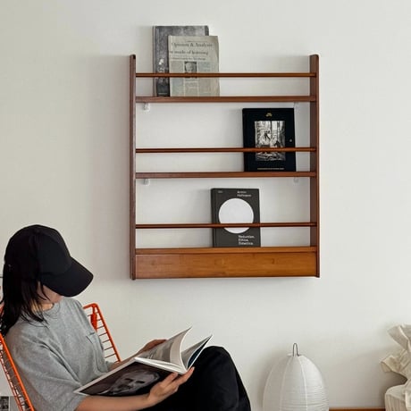 rack-03102　2Way 3tier Slim Magazine Shelf