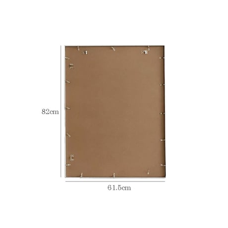 poster-03111　BAUHAUS Lettering Silver Frame Art Poster 80×60