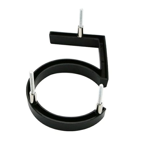 sign-03004　12.5cm Black Studded Raised House Numbers