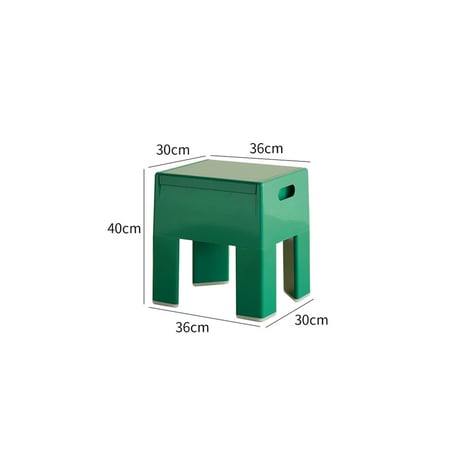 table-03169　Square Side Table With Storage