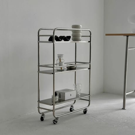 wagon-03001　Stainless Steel Modular Wagon With Casters