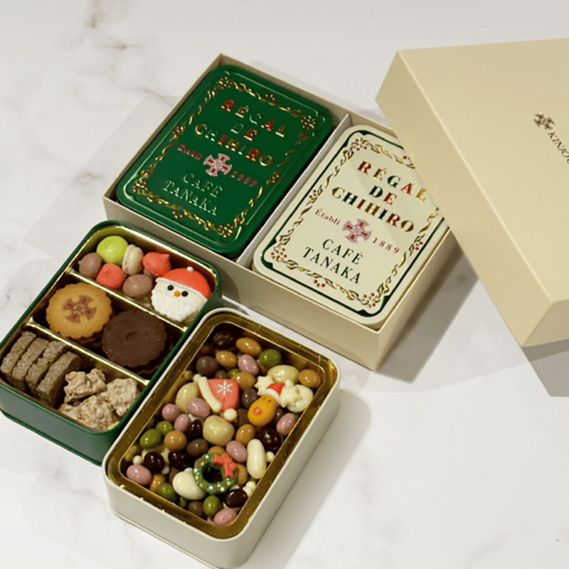 m*i様 【長野県限定】　Turkey! 100個限定缶バッチ　ターキー NEW】カフェタナカクッキー缶（金城学院オリジナルクリスマス缶