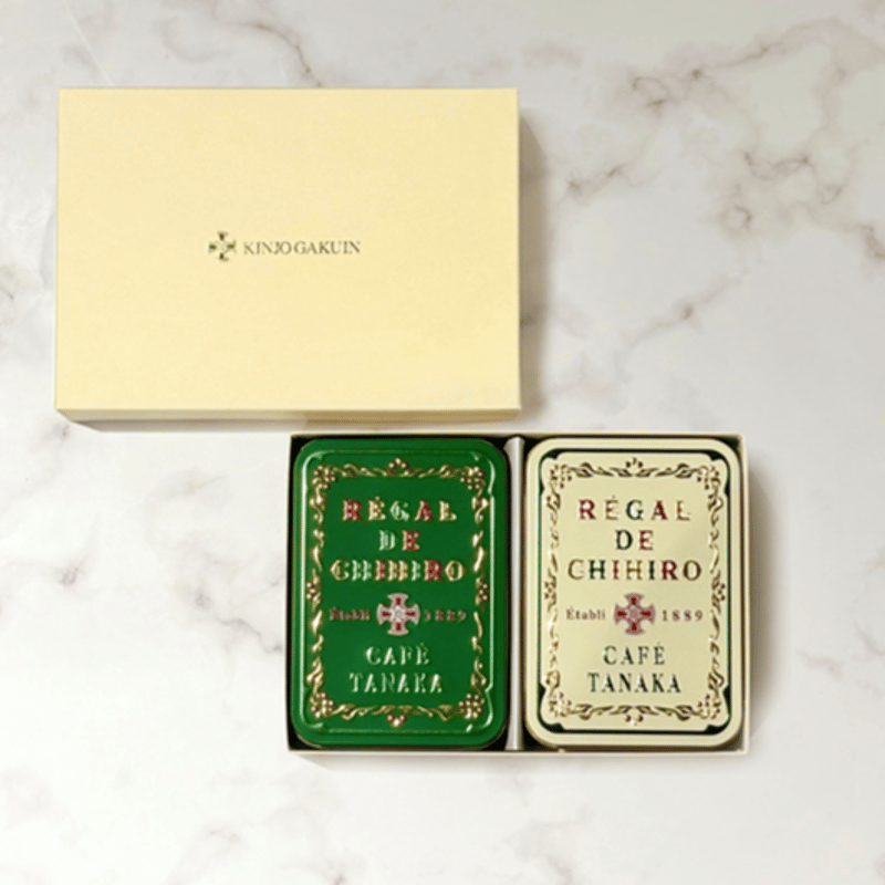 NEW】カフェタナカクッキー缶（金城学院オリジナルクリスマス缶