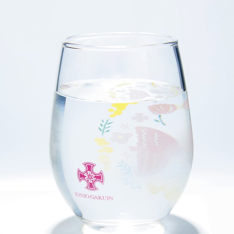 オリジナル冷感 ペア グラス 2個セット（丸モ高木陶器製