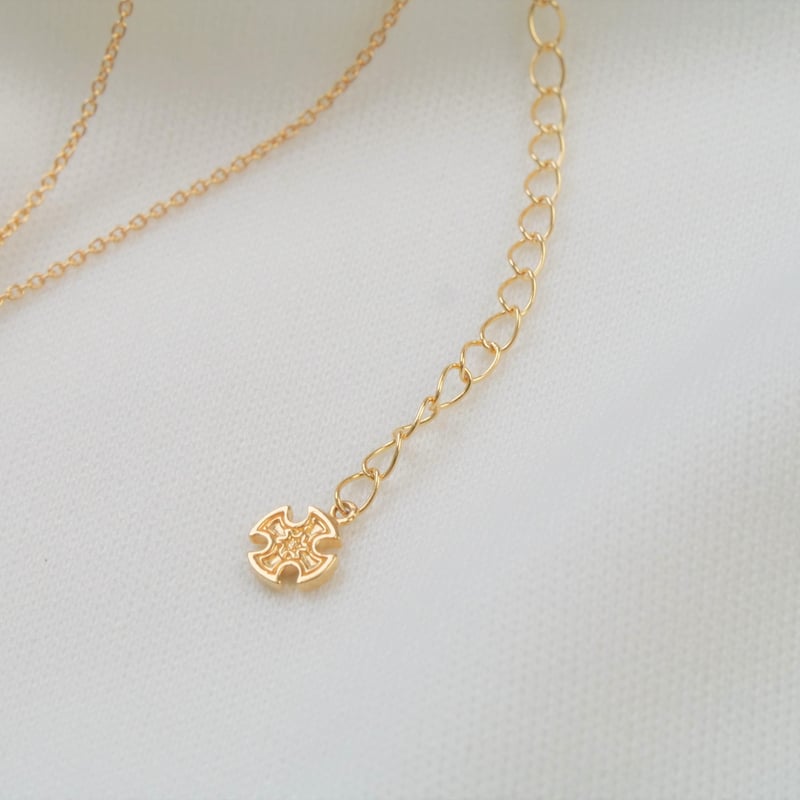 ジュエリー K10イエローゴールドマルチストーンネックレス(RPN821-002