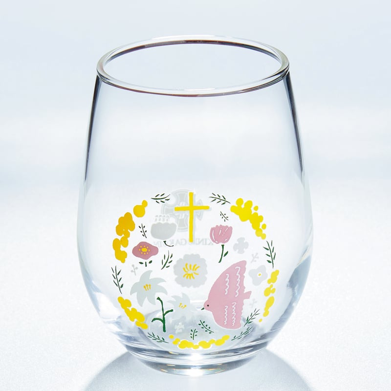 オリジナル冷感 ペア グラス 2個セット（丸モ高木陶器製