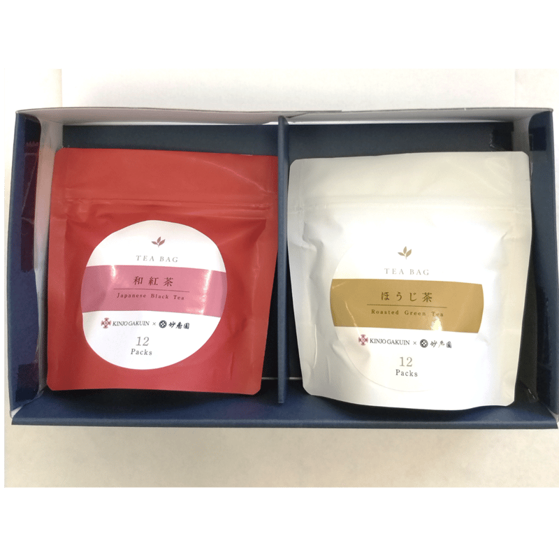 金城学院オリジナル 妙香園 お茶セット | KINJO GAKUIN Online Store