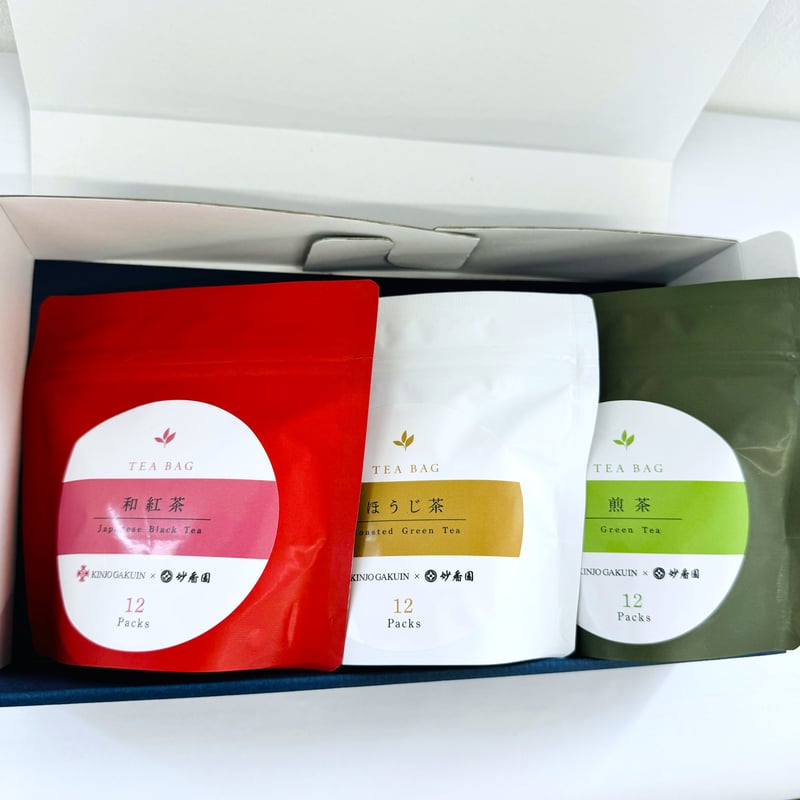 金城学院オリジナル 妙香園 お茶セット | KINJO GAKUIN Online Store