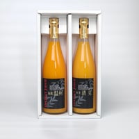 【愛媛県産みかん使用】みかん極撰ストレートジュース　750ml×2本（温州+清見）　【株式会社IAB】