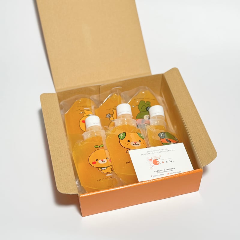 【みかん】Man LIVEまとめ売り 飲むみかんゼリー みきゃん6本セット【石丸農園】 | ハコブネ