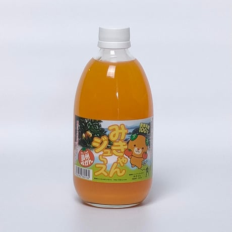 【愛媛県産みかん使用】みきゃんジュース　500ml×12本（温州）　【株式会社IAB】