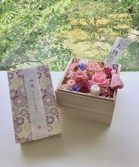 プリザーブドフラワーアレンジ（お盆のご進物、お供え）