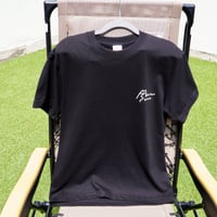 ワンポイントロゴTシャツ(B×W)
