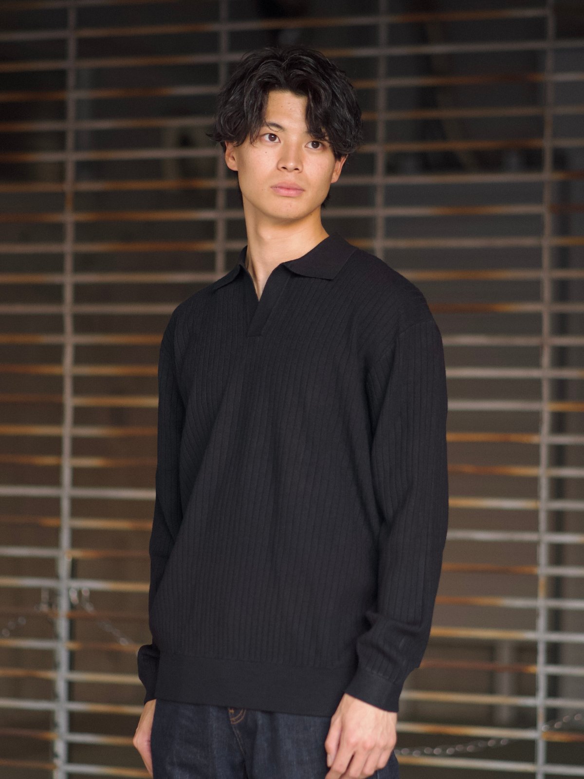専用美品　BOSS ニットポロ　size L 美品 BOSS ニットポロ size L