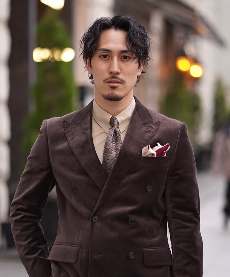 ベロアスーツ ブラウン (ベストなし) | スーツ兄弟