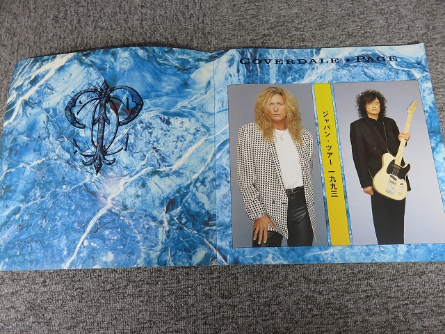 COVERDALEPAGE Japan Tour 1993 カバーデイルペイジ 日本ツアーパン