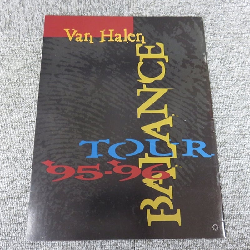 ヴァンヘイレン　ライブパンフレット ヴァンヘイレン ライブパンフレット Van Halen（ヴァン