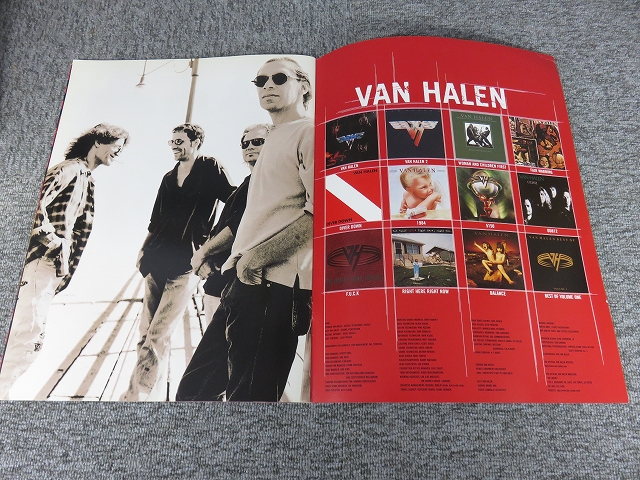 ヴァン・ヘイレン VAN HALEN 1998ツアー・パンフレット | エイワ書店