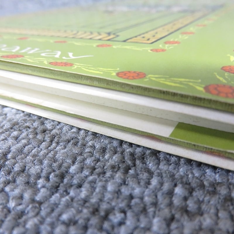 初版？ MARIGOLD GARDEN ケイト・グリーナウェイ 木版絵本＋復刻版 マリーゴールド・ガーデン (1976年) | ケイト・グリーナウェイ