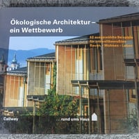 【洋書】Oekologische Architektur, ein Wettbewerb(ドイツ本）　BL5-S18