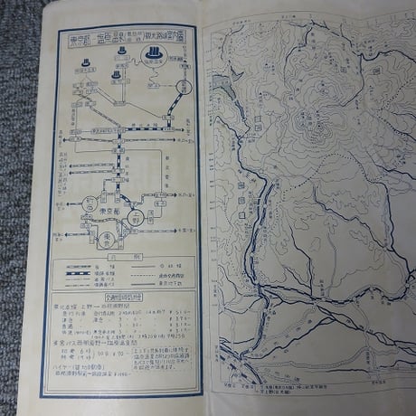 栃木県■昭和31年栃木県国立公園塩原温泉観光鳥瞰図■東京都ー塩原温泉(鬼怒川回遊)観光路線案内図・八代名湯・七不思議/BL5-A45